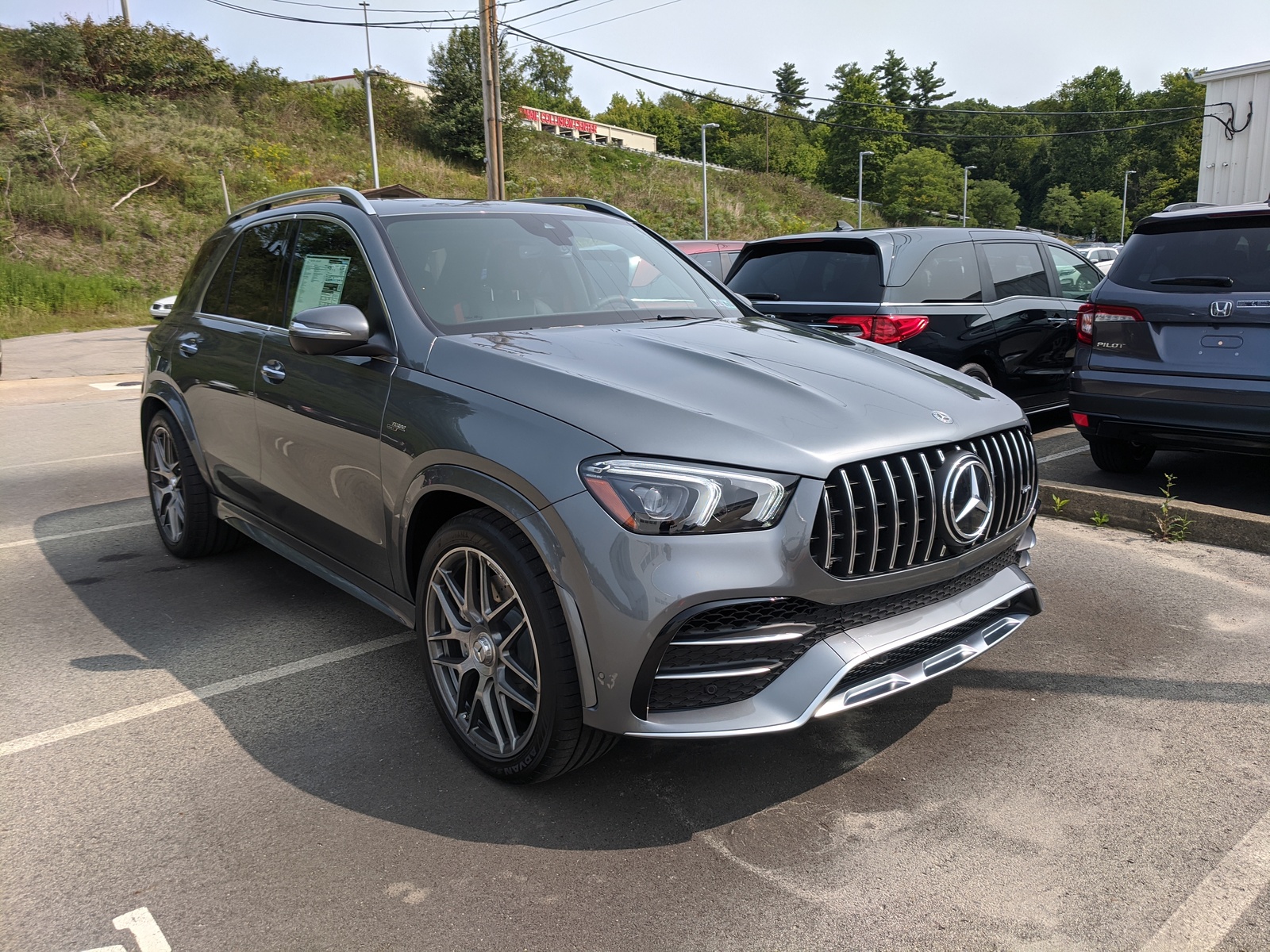 New 2021 MercedesBenz GLE AMG® GLE 53 in Selenite Grey Greensburg