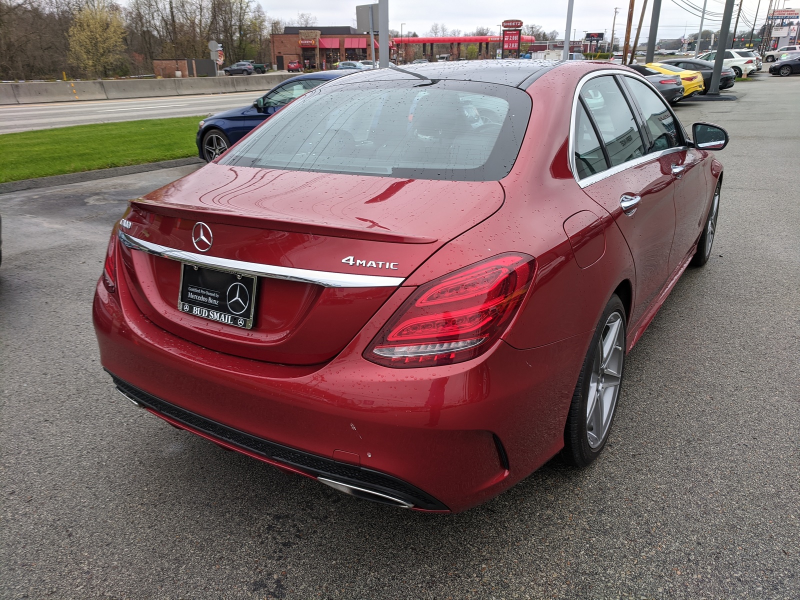 Certified Pre Owned 2017 Mercedes Benz C Class C 300 Awd 4matic 4dr Car