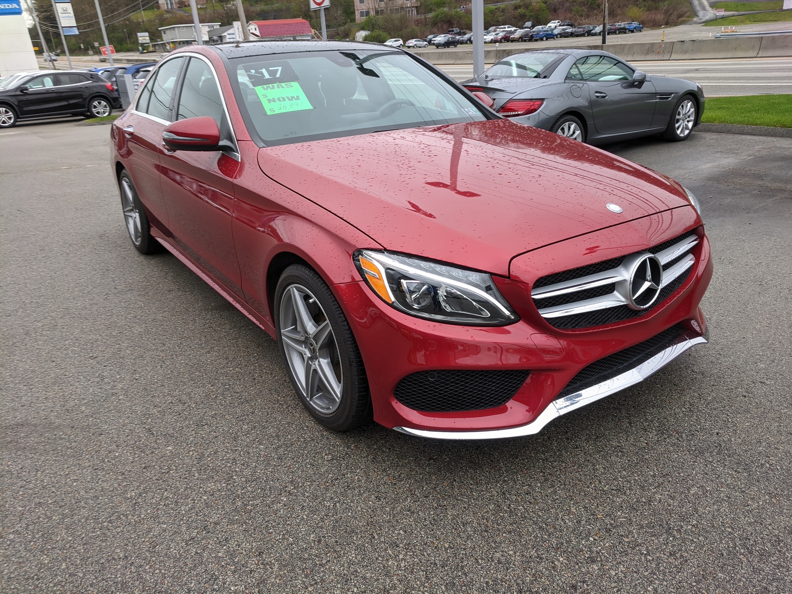 Certified Pre Owned 2017 Mercedes Benz C Class C 300 Awd 4matic 4dr Car