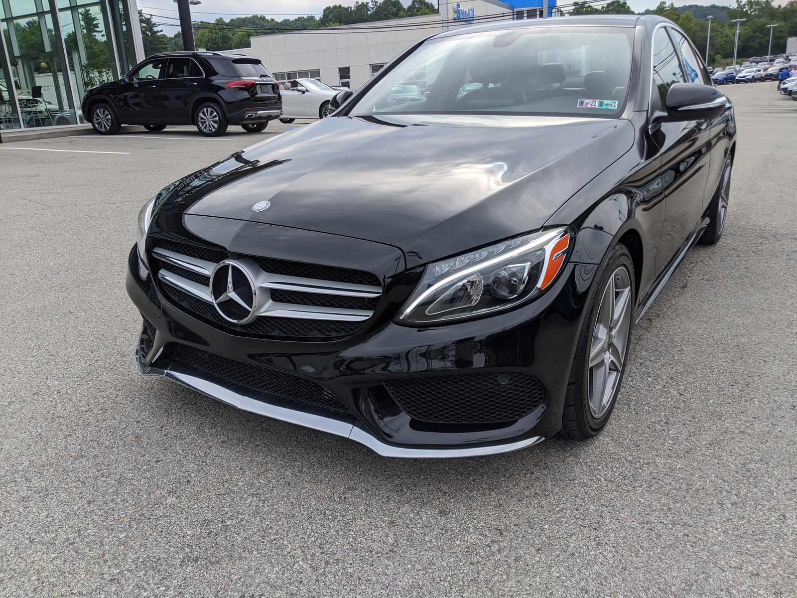 Pre-Owned 2015 Mercedes-Benz C-Class C 300 Sport in Obsidian Black ...