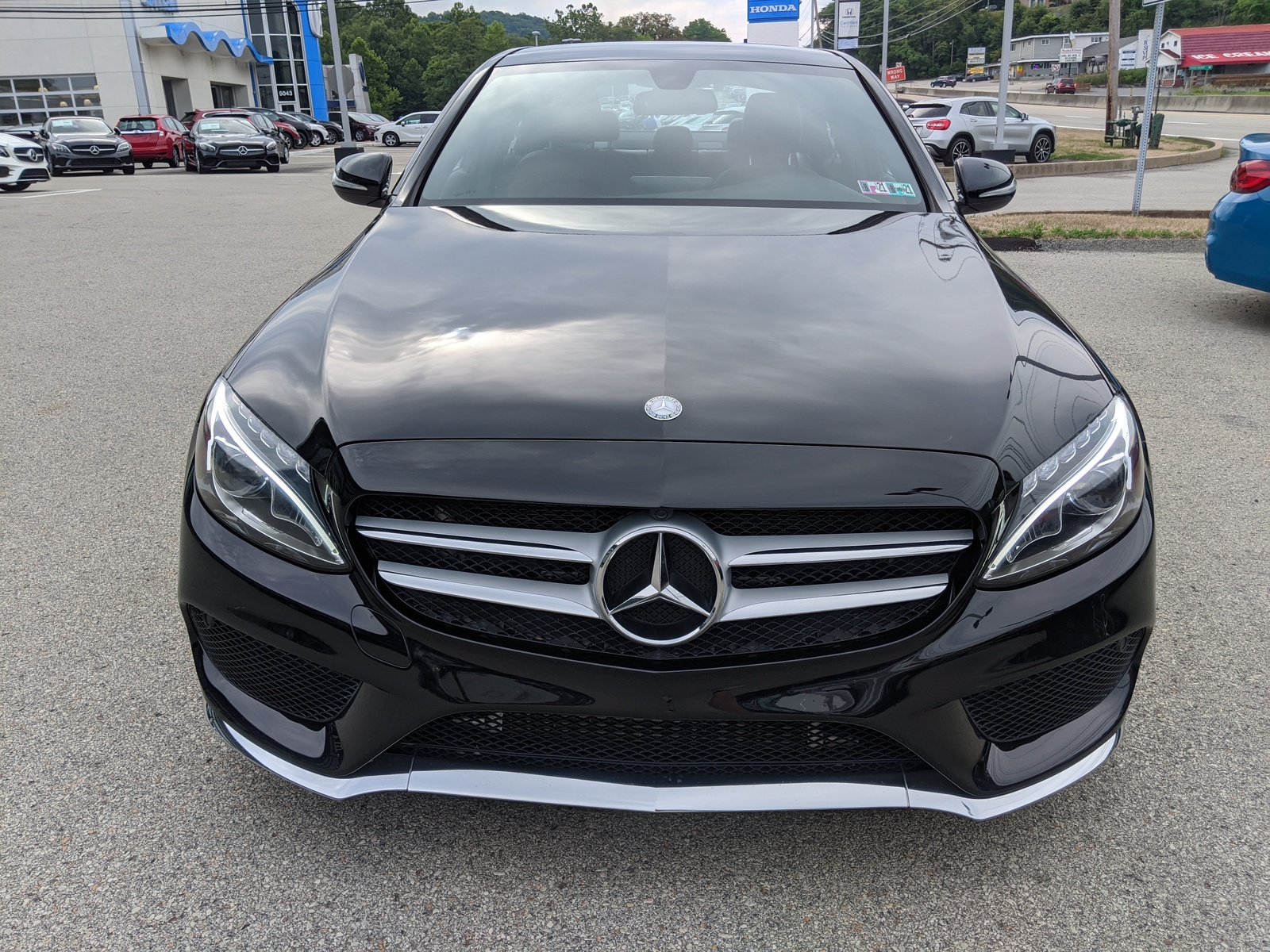 Pre-Owned 2015 Mercedes-Benz C-Class C 300 Sport in Obsidian Black ...