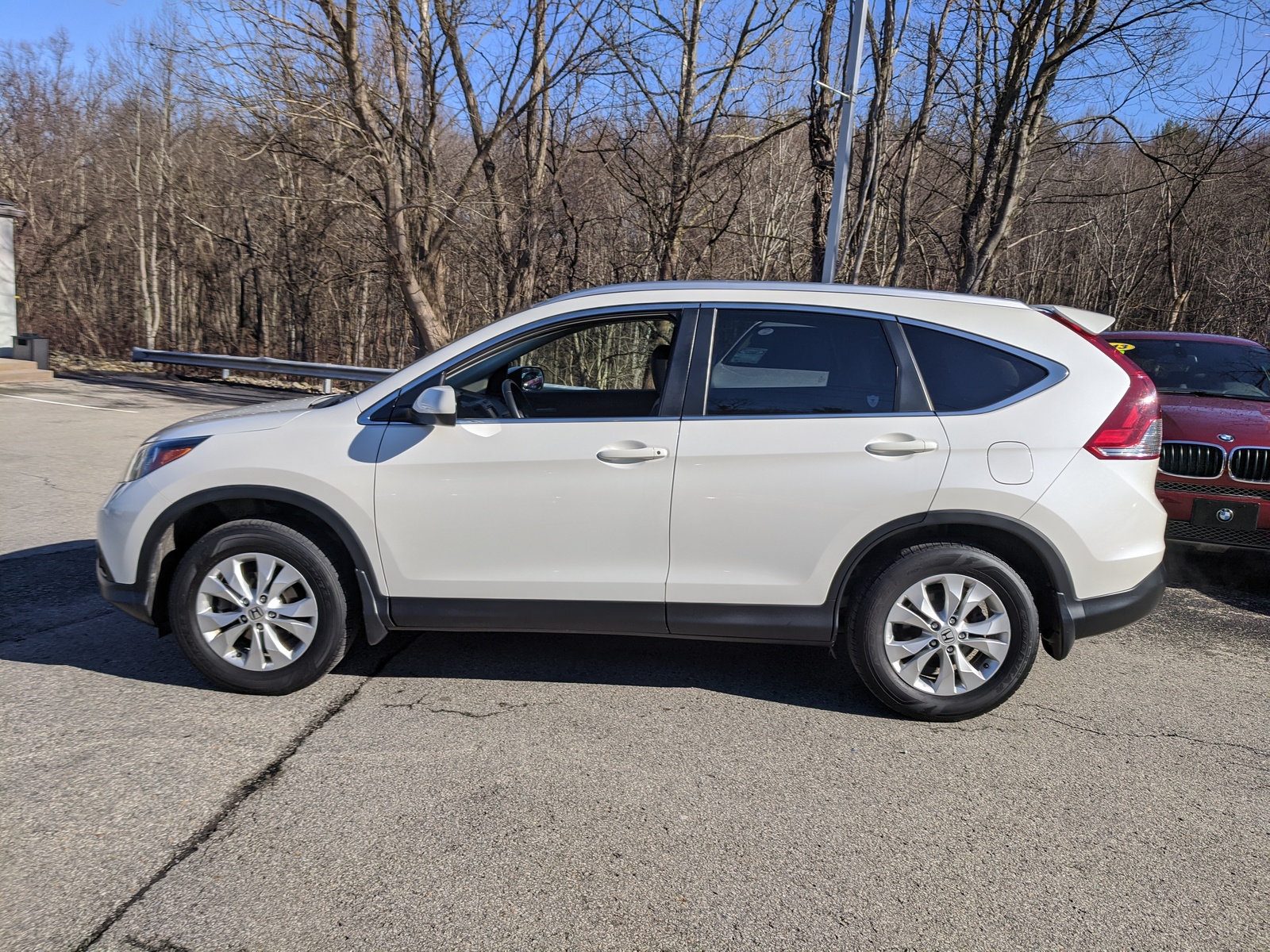 Pre-Owned 2014 Honda CR-V EX-L in White Diamond Pearl | Greensburg, PA ...