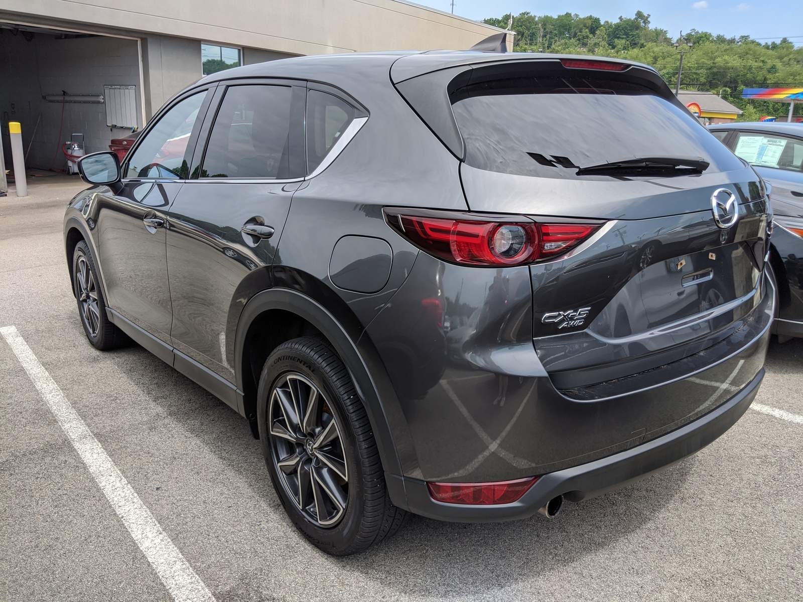 Pre-Owned 2017 Mazda CX-5 Grand Touring in Machine Gray Metallic ...