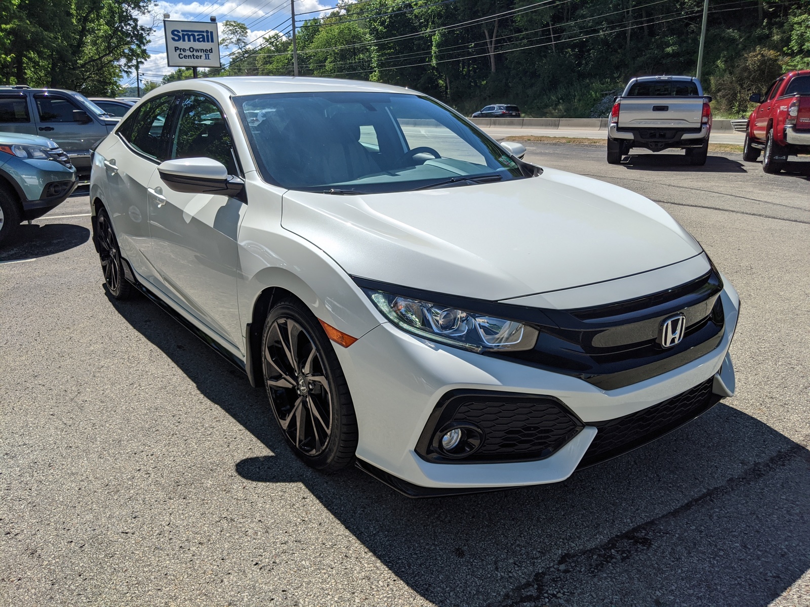 2018 Honda Civic Sport White