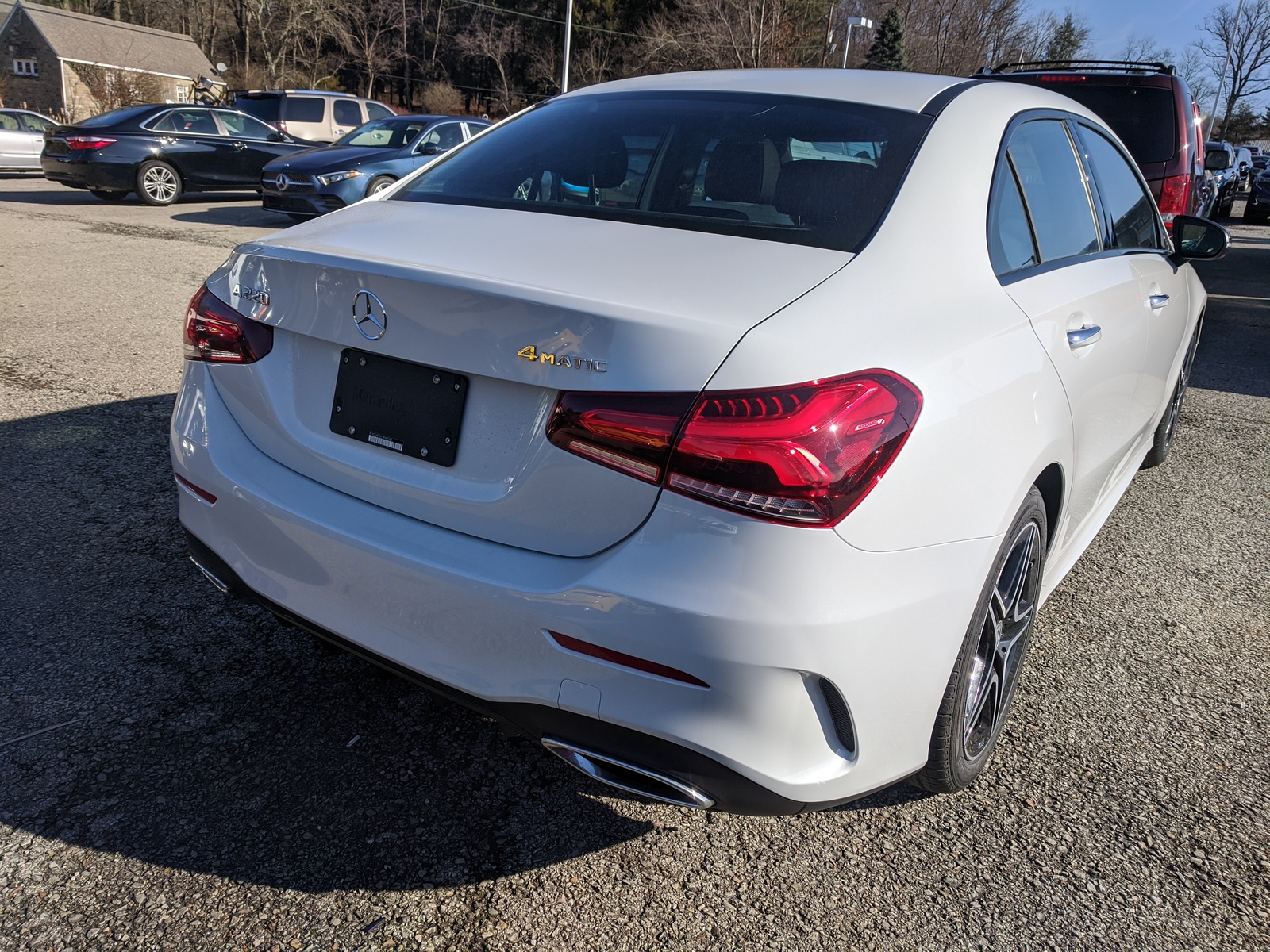 New 2020 Mercedes-Benz A-Class A 220 in Digital White Metallic ...