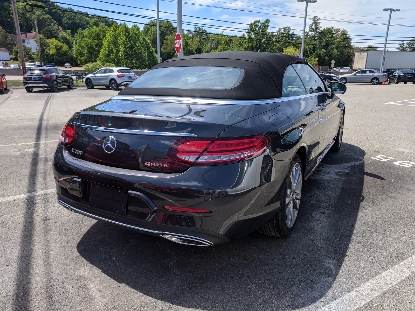 New 2020 Mercedes-Benz C-Class C 300 in Graphite Grey Metallic ...