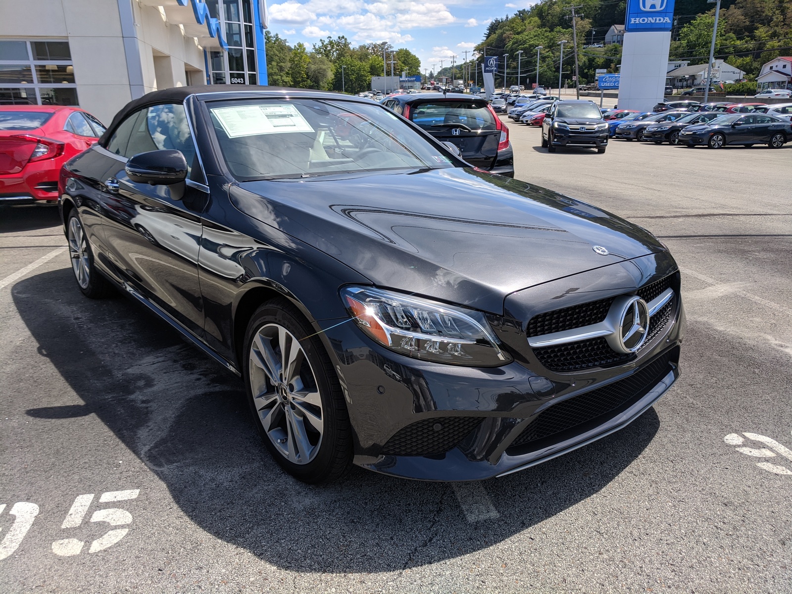 New 2020 Mercedes-Benz C-Class C 300 in Graphite Grey Metallic ...