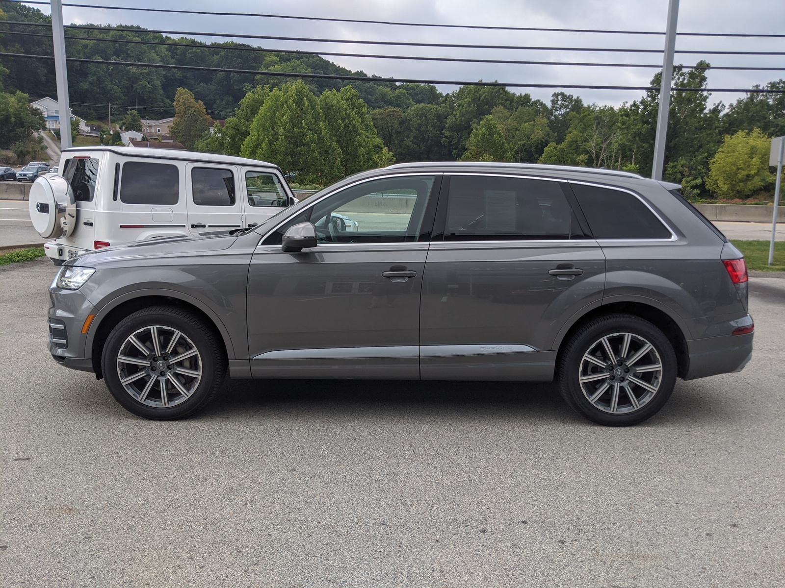 Pre-Owned 2017 Audi Q7 Premium Plus in Graphite Gray Metallic ...