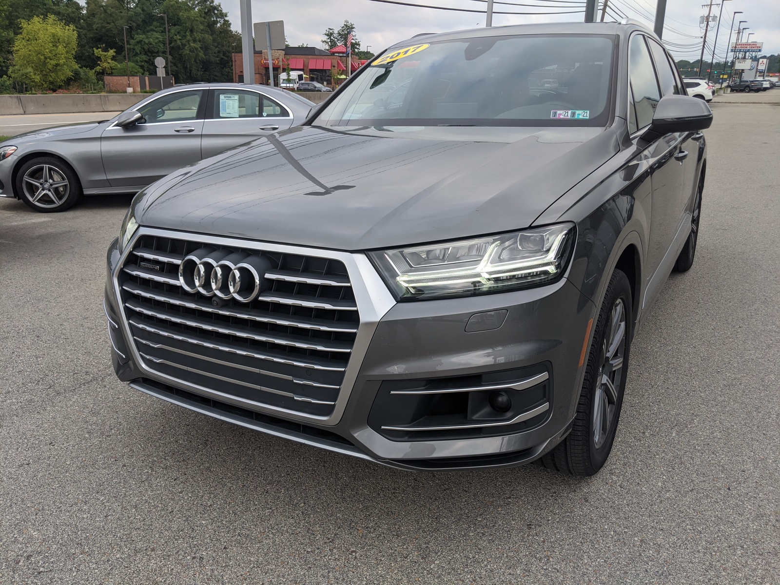 Pre-Owned 2017 Audi Q7 Premium Plus in Graphite Gray Metallic ...